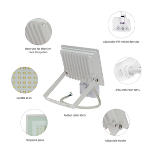 Noctis Lux 3 svetlomet 30 Ww 230 V Ip44 150x190x53mm biely Pir Senzor pohybu small 7