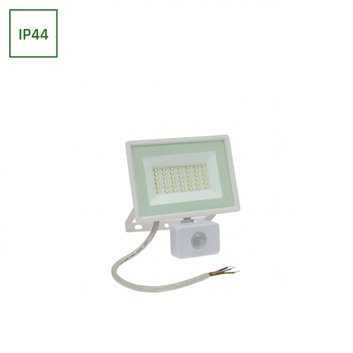 Skontrolujte Noctis Lux 3 svetlomet 30 Ww 230 V Ip44 150x190x53mm biely Pir Senzor pohybu