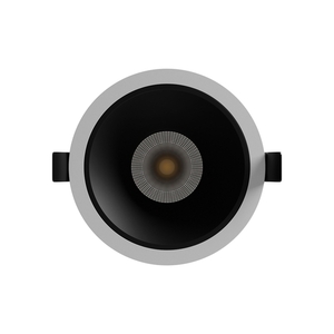 Orbito Downlight 6 20 W Nw 230 V 40st Ip44 Ra90 Ugr<19 139 X85 Mm White/Black Mat Circle. Nastavenie výkonu 5 L small 4