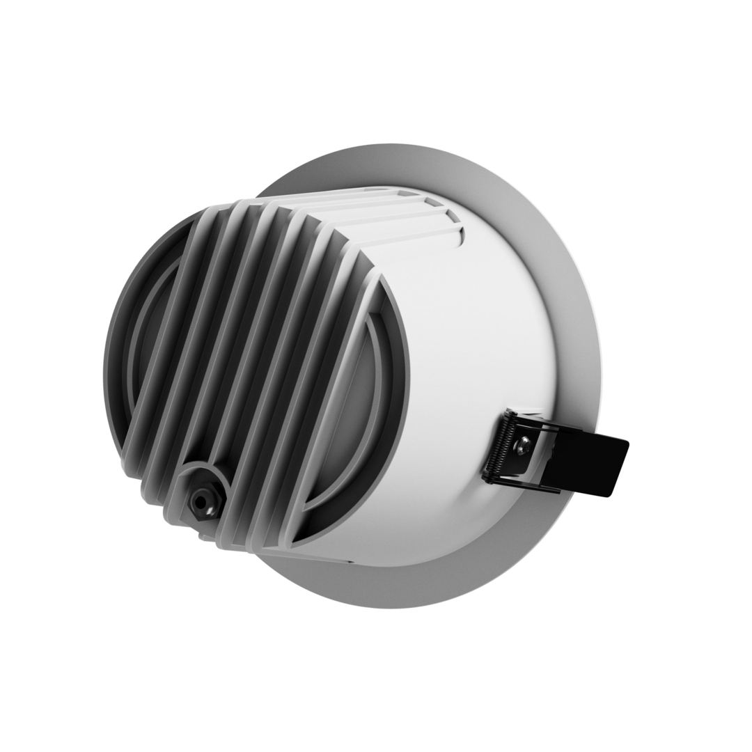 Náhľad Orbito Downlight 14 27 Ww 230 V 40st Ip44 Ra90 Ugr<19 169 X95 Mm White/Black Mat Circle. Nastavenie výkonu 5 Orbito Downlight 14 27 Ww 230 V 40st Ip44 Ra90 Ugr<19 169 X95 Mm White/Black Mat Circle. Nastavenie výkonu 5