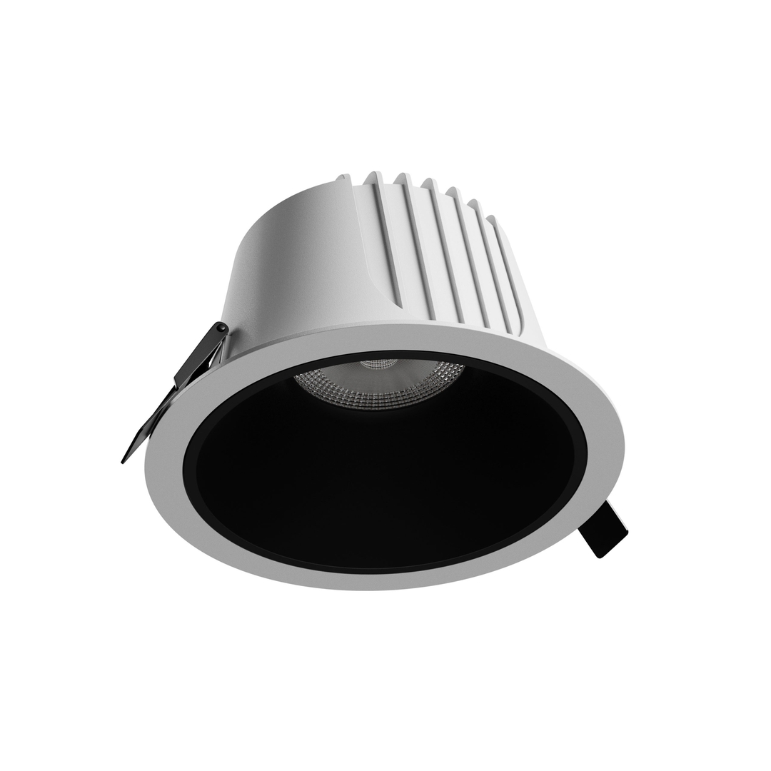 Displej Orbito Downlight 14 27 Ww 230 V 40st Ip44 Ra90 Ugr<19 169 X95 Mm White/Black Mat Circle. Nastavenie výkonu 5 Orbito Downlight 14 27 Ww 230 V 40st Ip44 Ra90 Ugr<19 169 X95 Mm White/Black Mat Circle. Nastavenie výkonu 5