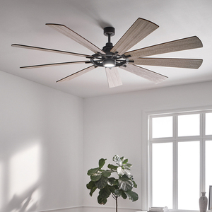 Ventilátor Gentry XL - 85 palcov / 216 - zvetraný zinok small 3