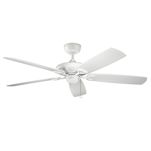 Skontrolujte Kevlar - Ventilátor 60 palcov / 152 - matná biela