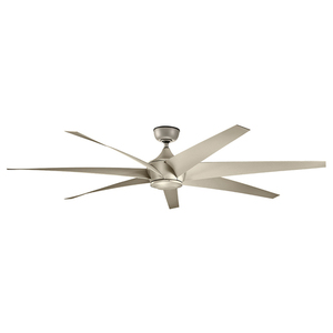 Výučba - Ventilátor 80 palcov / 203 - antická saténová strieborná small 0
