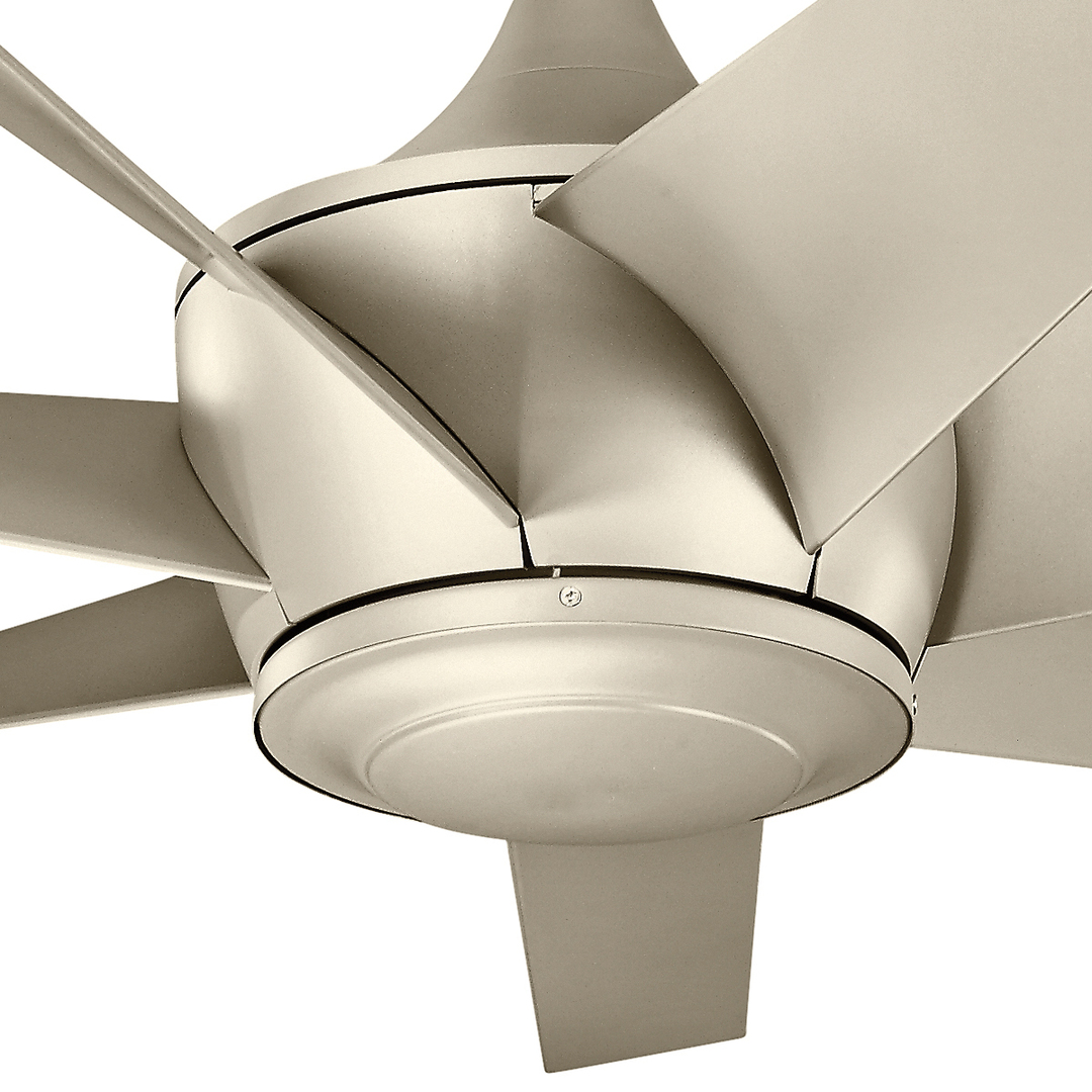 Náhľad Lehr II - Ventilátor 54 palcov / 137 - Saténové antické striebro Lehr II - Ventilátor 54 palcov / 137 - Saténové antické striebro