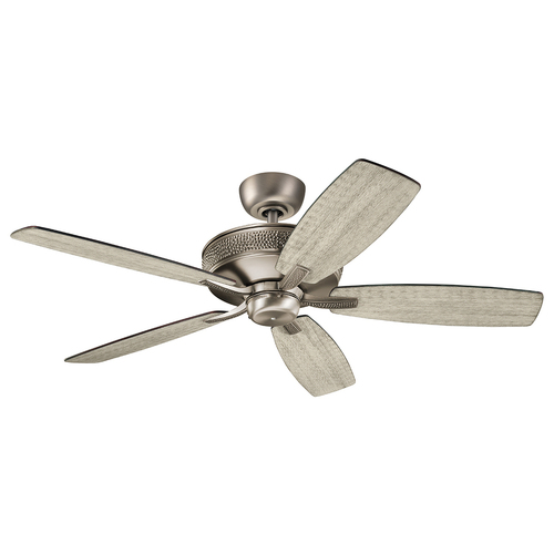 Skontrolujte Monarch II - Ventilátor 52 palcov / 132 - leštený starožitný cín