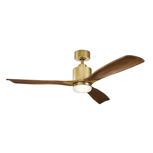 Ridley II - Ventilátor 52 palcov / 132 - prírodná mosadz 0 Ridley II - Ventilátor 52 palcov / 132 - prírodná mosadz small 0