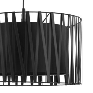 Čierna závesná lampa Harmony 1 Pł small 1