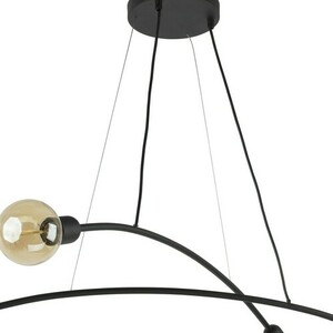 Helix čierna závesná lampa 4 Pł small 1