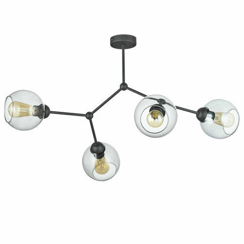 Skontrolujte Stropné svietidlo Fairy 4 Pł Black