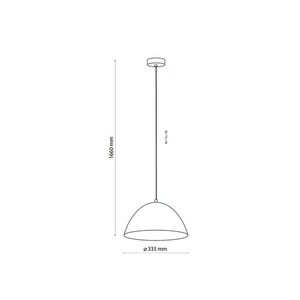 Faro New White M závesné svietidlo 1 Pł. small 3