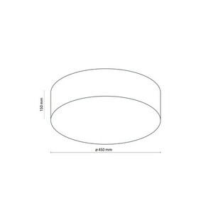 Stropné svietidlo Rondo Graphite 4 Pł 450 small 2