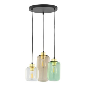 Marco Zelená 3-Plt kruhová závesná lampa small 1