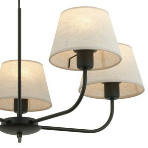 Závesná lampa Chicago Linen 5 Pł. small 11