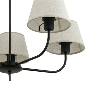 Závesná lampa Chicago Linen 5 Pł. small 4