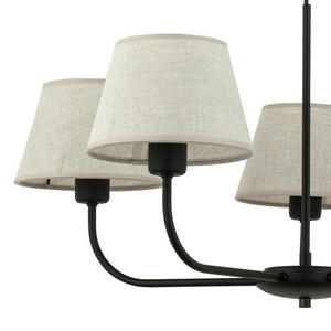 Závesná lampa Chicago Linen 5 Pł. small 6