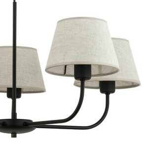 Závesná lampa Chicago Linen 5 Pł. small 7