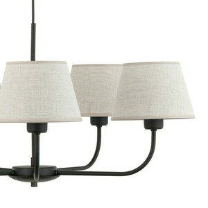 Závesná lampa Chicago Linen 5 Pł. small 9