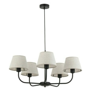 Závesná lampa Chicago Linen 5 Pł. small 0