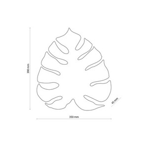 Monstera Gold Nástenné svietidlo 3 Pł G_9 small 3
