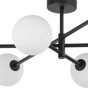 Stropné svietidlo Sarius Black 6 Pł small 1