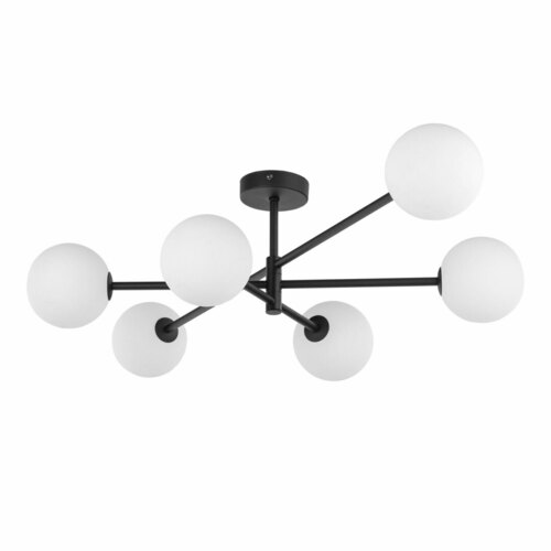 Skontrolujte Stropné svietidlo Sarius Black 6 Pł