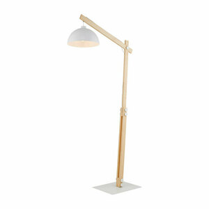 Biela stojaca lampa Oslo 1 Pł small 7