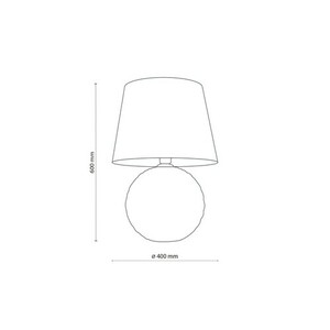Santana Ecru Nočná lampa 1 Pł small 6