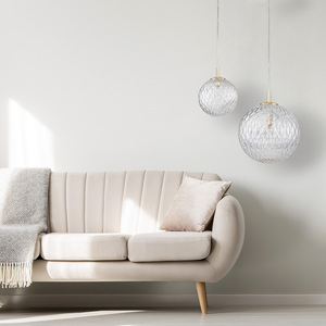 Zlatá závesná lampa Cadix 1 Pł 210 small 2