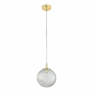 Zlatá závesná lampa Cadix 1 Pł 210 small 0