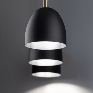Čierna závesná lampa Nord 3 Pł small 5