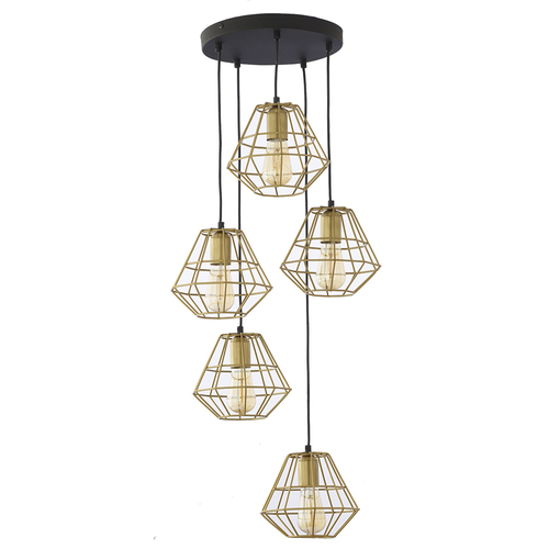 Skontrolujte Diamond Mm Gold Powder Pendant Lamp 5 Pł Kolo