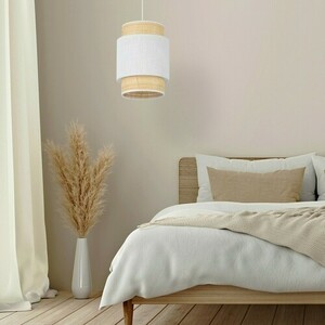 Boho Nová biela závesná lampa 1 Pl 200 small 2
