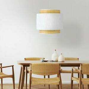 Boho Nová biela závesná lampa 1 Pł small 1