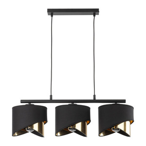 Grant Čierna závesná lampa 3 Pł small 1