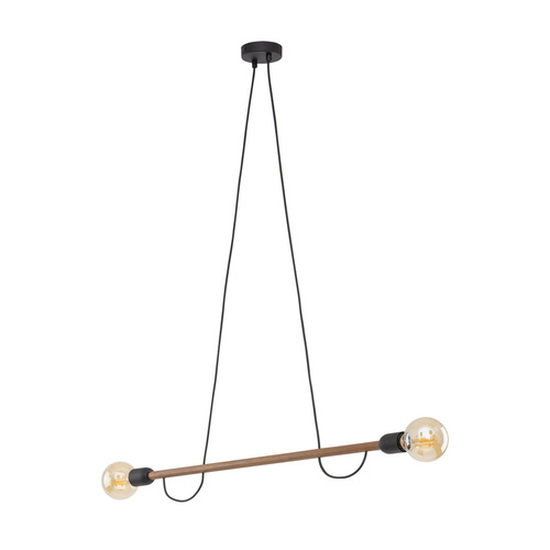 Skontrolujte Závesné svietidlo Helix Wood Walnut 2 Pł