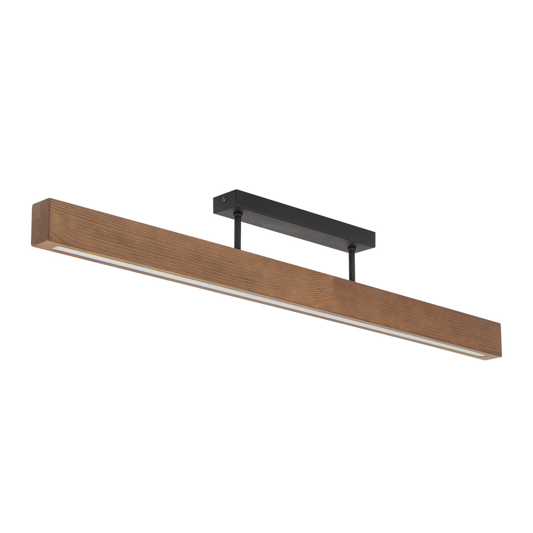 Stropné svietidlo Teo Walnut Led