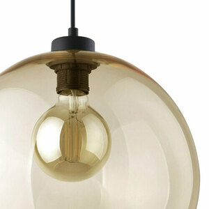 Závesná lampa Cubus 1 Pł Amber Market small 1