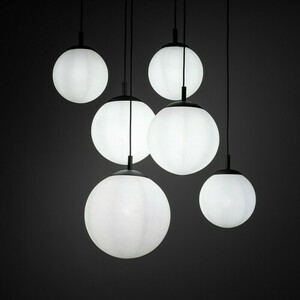 Esme Biela závesná lampa 6 Pł small 1