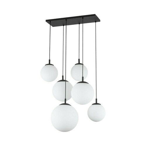 Skontrolujte Esme Biela závesná lampa 6 Pł