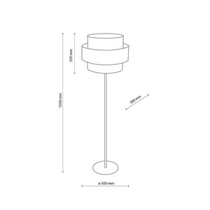 Stolová lampa Calisto Juta 1 small 6