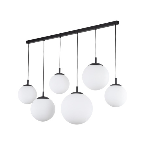 Skontrolujte Esme Biela závesná lampa 6 Pł Strip.