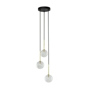 Závesné svietidlo Nilos Black / Gold 3Fl small 1