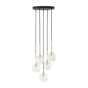 Závesné svietidlo Nilos Black / Gold 5 small 7