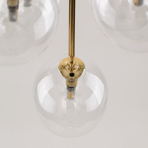 Závesné svietidlo Nilos Black / Gold 5 small 3