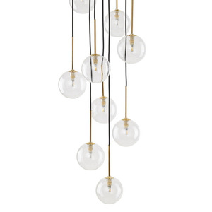 Závesné svietidlo Nilos Black / Gold 10 Pł small 3