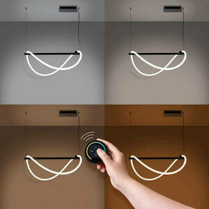 Závesné svietidlo GALAKSE 84 čierna LED 2700-6500K Thoro 1 Závesné svietidlo GALAKSE 84 čierna LED 2700-6500K Thoro small 1