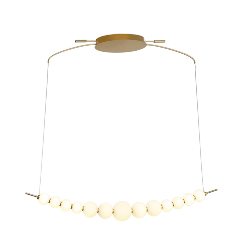 Skontrolujte Závesné LED svietidlo Italux Ronza zlaté biele PND-36472-37W-3K-GD