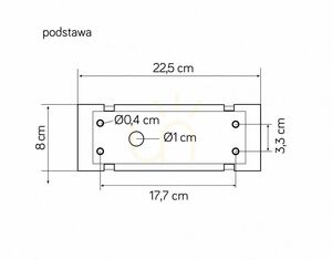 Vonkajšie stĺpikové svietidlo SU-MA Arma AR-500 50 cm tmavý popol LED 9W IP65 small 7