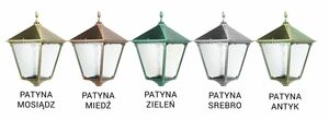 Vonkajšie závesné svietidlo SU-MA Retro čierne patinované K 1018 BD KW small 5